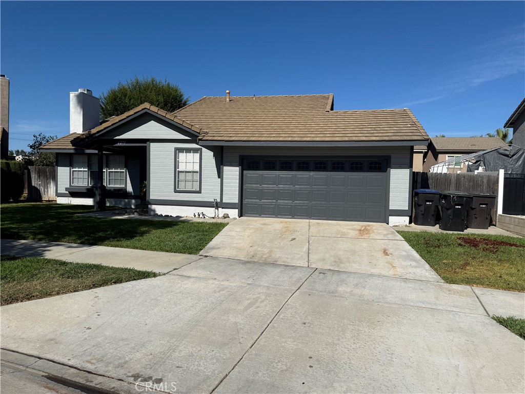 Welcome to this charming single-story home featuring 3 bedrooms and 2 bathrooms. Step inside to find fresh interior paint, newer carpet, and a spacious family room with plenty of natural light. The kitchen offers ample cabinet space and opens to the living area, making it perfect for entertaining.
Enjoy the convenience of a 2 car attached garage with an additional storage/work room, ideal for hobbies or extra space. The large backyard includes a patio slab, perfect for outdoor dining, barbecues, or simply relaxing.
Located in a desirable neighborhood, this home combines comfort, functionality, and room to grow. A wonderful opportunity for first-time buyers, investors, or anyone looking for single-story living!
