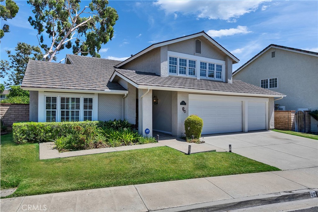 Welcome to 4 E Trenton, a stunning and meticulously maintained home nestled in the highly sought-after Northwood neighborhood of Irvine. With NO HOA and NO MELLO ROOS, this property offers a remarkable combination of modern upgrades, eco-friendly features, and an enviable location just 30 yards from the expansive Northwood Community Park. This residence boasts a fresh, inviting curb appeal with a well-manicured lawn and spacious three-car garage driveway. Upon entering, you're greeted by striking high ceilings, a bright and airy interior (newly painted) with an open floor plan that seamlessly blends the formal living and dining rooms. This home offers 4 spacious bedrooms: one full bed and bath on the primary level and 3 additional bedrooms upstairs on a 6,386 SQFT lot.
This home has undergone numerous updates, ensuring peace of mind and energy efficiency. In 2019, a NEW HVAC system and a TANKLESS water heater was installed, along with a FULLY PAID SOLAR energy system equipped with 30 SOLAR PANELS—dramatically reducing energy costs and promoting sustainable living. A Pine-Crest Boral STEEL ROOF was installed in 2019 with a fully transferable limited warranty. Additional improvements include Fresh NEW INTERIOR PAINT, double-pane windows with SHUTTERS, HARDWOOD flooring and brand NEW CARPET. The kitchen showcases rich cherry wood cabinets with pull-out shelves, granite countertops, and high-end Bosch appliances, and a center island perfect for cooking and gathering. The elegant wet bar features cherry wood cabinets, granite counters, and a built-in sink. a large temperature-controlled wine cooler offers ample storage for your wine collection. The backyard is truly a private oasis, featuring a custom 3-hole putting green. It’s a perfect space for golf enthusiasts to practice at home while adding a fun, low-maintenance feature to the outdoor space. The pool was fully remodeled in 2016 with new tile, white marble plaster, updated decking, and a color/sand finish concrete area. It features upgraded equipment including remote automation, variable speed pump, heater, LED lights, and a spa booster pump, along with a Premier Pebble plaster finish. Additional exterior upgrades include brick FIREPIT with built-in seating, a 360 sq. ft. open lattice PATIO COVER, enhanced with LED lighting, an outdoor FAN, and electrical outlet—perfect for relaxing or entertaining. Easy access to local amenities, top-rated Irvine schools, shopping, dining, and recreational activities.