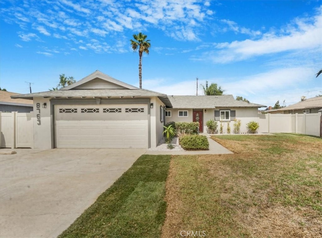 Turnkey Pool Home in the Heart of Riverside. Welcome to 8763 Holly Lane – an elegantly renovated 3-bedroom, 2-bathroom charmer on a spacious 9,148 sq. ft. lot, designed for modern living and the perfect indoor-outdoor California lifestyle.
Inside, you’ll find a bright, open floor plan with seamless flow between the kitchen and living areas—ideal for entertaining and everyday comfort. The home offers 1,072 sq. ft. of stylishly updated interior space featuring: Fresh interior & exterior paint, Brand-new luxury waterproof vinyl plank flooring throughout, All-new double-pane windows, sliding door, and interior doors, Recessed lighting, ceiling fans, a Nest thermostat, and Two newly remodeled bathrooms with rain shower, designer tilework, travertine, and upgraded fixtures.
At the heart of the home, the new open-concept kitchen boasts custom cabinetry, quartz countertops with breakfast bar, and high-end stainless steel appliances. The cozy living room showcases a custom quartz mantle and tiled fireplace, creating a warm space for gatherings. An attached, finished garage with recessed lighting adds versatility and value.
Step outside to your own backyard oasis featuring: A sparkling 8’ pool with bubbling spa and beach entry, New vinyl fencing for privacy, Fully landscaped front & back yards with automatic sprinklers. Whether you’re hosting summer pool parties or enjoying a quiet evening under the stars, this outdoor retreat is ready for it all.
Located in a desirable Riverside neighborhood, this home offers convenience to California Baptist University, La Sierra University, UCR, shopping, parks, schools and the 91 freeway. With the lowest tax rate in Riverside and no HOA, it’s the perfect starter home or investment opportunity.
Don’t miss your chance to own this move-in-ready gem with warranty! Schedule your private tour today at www.8763HollyLane.com.