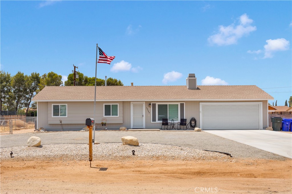 Welcome to your beautifully renovated home in the heart of Apple Valley, CA! This charming residence has been thoughtfully upgraded from top to bottom, featuring brand-new windows throughout, stylish new interior doors and hardware, neutral vinyl plank flooring, new carpet in the bedrooms, and a modern HVAC system for year-round comfort. The newly added primary bathroom includes a private toilet area and convenient indoor laundry, combining functionality with luxury. The updated kitchen offers a spacious pantry with plenty of storage, perfect for keeping everything neat and organized.
Set on a generously sized lot, this property provides RV access on both sides—ideal for your toys, trailers, or extra parking. The finished garage is a standout, complete with built-in shelving to keep your tools and belongings tidy. Whether you love entertaining or simply enjoy having space to spread out, the backyard offers endless potential for future additions, gardening, or a play area.
Perfectly priced for first-time buyers or those looking to downsize, this home is conveniently located near the new Sprouts shopping center, with easy access to groceries, dining, and daily essentials. With every detail thoughtfully considered, all that’s left to do is move in and make it your own!
