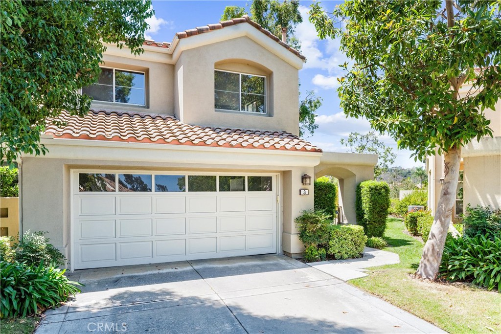 Here is your opportunity to own a fantastic home in a very coveted golf course community. Located on a small street, backing to the golf course is this spacious home with 2 car attached, direct access garage. Welcome to this home through a private gated courtyard entrance. A double door entry welcomes you to a large living room with volume ceilings and a fireplace. Large kitchen and a family room complete the main level. Walk out to an impressive private oasis on the golf course. All the 3 large bedrooms are off the central hallway upstairs. Primary suite has spacious bathroom with a separate shower and tub and a dual vanity. There is a walk in closet in spare bedroom as well. Light and bright, this home has many windows, new paint, carpet and is ready to move in. Customize the kitchen and bathrooms with your touch. This is a great community where you will see neighbors walking their dogs, streets with mature trees and many deep driveways allowing ample room for street parking. The common areas are impressive as well. Located in the master planned community of RSM with amenities that include a lake, club house, sports courts, walking and biking trails.