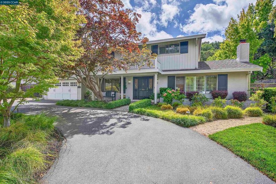Open Sat 10/11 (1-4pm) and Sun 10/12 (2-4pm). Thoroughly updated with style and quality, and impeccably maintained.  Expansive creekside lot offers privacy with nature in abundance.  Phenomenal neighborhood that is a short walk to Camino Pablo Elementary and JM Middle Schools - which can simplify your morning commute. A great gathering place for kids and grown ups too, with large updated open kitchen, expansive paver patio and play areas. Master has been expanded into the former 5th bedroom to provide gorgeous updated bath and walk-in closet. Many updates through out. The detached office (not included in square footage) is a great place to work from home. At the end of the work day, enjoy the spa-like remodeled primary bath, with luxury shower, dual sinks, and a stand-alone tub.