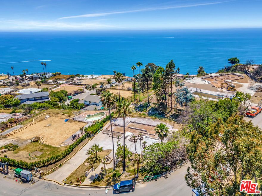 Here's a breakdown of the compelling features of this Malibu burnout lot in the Big Rock area: This lot offers expansive views of the Pacific Ocean, city lights (known as the Queen's Necklace), and even Catalina Island. Situated in the coveted Big Rock area, the location provides both seclusion and convenience, being just 3 miles from Sunset and PCH. Beyond the magnificent views, this property offers a distinct advantage as it's a burnout lot, meaning it was previously developed and retains valuable infrastructure. Existing amenities include a certified septic system, mature landscaping with a gorgeous backyard featuring two ponds and waterfalls, lawn, driveway, patios, and much of the original foundation remains intact. Burnout lots, due to their previous development, qualify for an expedited building permit process. This significantly reduces the typical timeframe and difficulty associated with obtaining permits in Malibu, potentially shortening the process by years. This allows for quicker construction and the ability to personalize the home with desired finishes in a fraction of the usual time. Investing in a burnout lot offers the potential for significant appreciation as the Big Rock neighborhood rebuilds with modern, state-of-the-art homes, replacing the original 1960s tract homes. This property presents a rare and desirable opportunity to build a custom dream home with unparalleled views and a significantly streamlined construction process in one of Malibu's most sought-after neighborhoods. In addition, you may be able to put a trailer or ADU on the property to utilize while waiting to build.