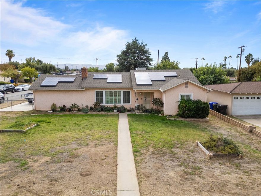 Welcome to 1555 Toluca Drive, a beautifully updated 2-bedroom, 1-bathroom home nestled on a 9576 SqFt corner lot. Step inside and be greeted by a bright, open living space featuring newer interior paint and premium vinyl flooring that flows seamlessly throughout the home. The dual-paned windows and plantation shutters not only enhance the aesthetic appeal but also provide energy efficiency and privacy. The fully remodeled kitchen is a true showstopper. Designed with both style and functionality in mind, it boasts a big kitchen island & gleaming quartz countertops, all-new custom cabinetry, and recessed lighting that creates a warm, inviting ambiance. Whether you're preparing a gourmet meal or enjoying a casual breakfast, this kitchen is sure to impress. The bathroom has been tastefully renovated with ceramic wall tile, offering a clean, contemporary look that complements the rest of the home. The house features a generously sized 2 car garage. But what truly sets this property apart is the reinforced concrete work throughout the exterior. With over $35,000 invested, the concrete is not only visually appealing but built to last, offering peace of mind and added value. This home is equipped with a tankless water heater and a water softener system, ensuring efficient water usage and improved appliance longevity. Located in a quiet, established neighborhood, 1555 Toluca Drive offers convenient access to local schools, parks, shopping centers, and major freeways. Easy FWY access to the 210.With all major systems updated and high-end finishes throughout, this home is truly move-in ready. Don’t miss your chance to own a beautifully remodeled property.