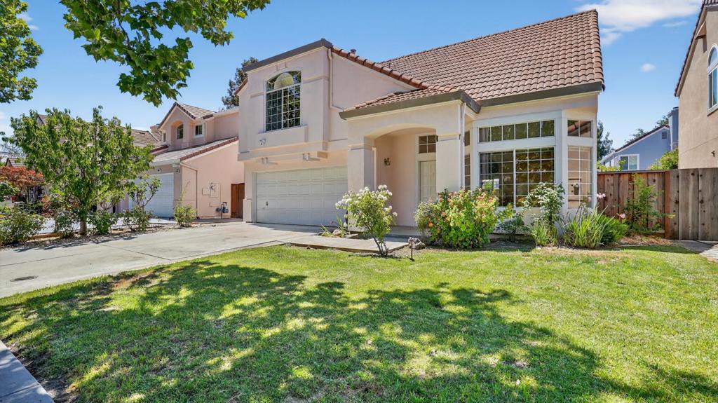 VERY RARE opportunity - first time on the market in 33 years! Ideally located in the highly sought after and beautifully tree-lined California Maison community. With no neighbors in front you enjoy expansive lush green views of San Jose's incredibly large and well appointed Metcalf Park along the scenic Coyote Creek Trail with its abundant walking/running/bike paths & lakes. Open and spacious floor plan with dramatic cathedral ceilings. Brand new gleaming engineered hardwood flooring throughout (high quality water resistant SPC). Many large dual pane windows fill the home with natural light! Family/kitchen combo feeds directly to the large backyard with patio, lawn, fruit trees, & gardening area to enable seamless indoor-outdoor entertaining. High end kitchen appliances with gas range/oven and new dishwasher. Large master suite with double sinks and soaking tub. Central heating & A/C, mirrored closet doors, ceiling fans, recessed lighting, durable tile roof. Conveniently located near schools, dining, and shopping (just 2.8 miles to arguably the best Costco in the South Bay Area!). Very easy access to 85 & 101 makes for effortless commuting to the entire Bay Area and beyond. Within 3 miles: Charter School of Morgan Hill, Santa Teresa Golf Club, Caltrain, VTA / Light Rail.