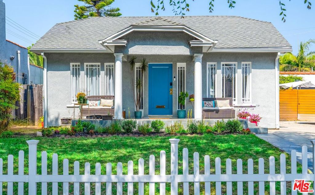 Coming Soon in Melrose Village! This California Craftsman Bungalow offers the perfect blend of restored 1920s charm and modern functionality. 719 N Gardner features a bright, open layout with rich walnut hardwood floors, crown molding, built-ins, and a decorative fireplace that adds warmth and character. Complete with 3 bedrooms and 3 bathrooms, the spacious primary suite includes a walk-in closet and French doors that lead to a large, private grassy backyard. The bright and welcoming home also features a large open living area, dining room, kitchenette, and expansive front and back porches. The perfect abode for relaxing, entertaining, and future expansion. Whether you're looking for a move-in-ready home in a prime location or a development opportunity, this property offers exceptional potential to grow, add square footage, or even build a pool. Located in one of LA's most walkable neighborhoods, Melrose features some of the best restaurants, bars, cafes, boutiques, and fitness studios. Minutes driving to West Hollywood, the Grove, Hancock Park & Beverly Hills.