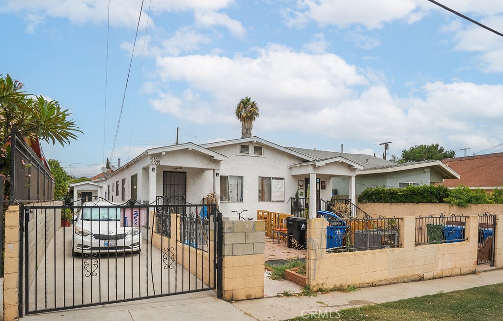 *ASSUMABLE 2.7% INTEREST RATE FOR VA BUYERS, 2719-2721 Folsom Street, Los Angeles (Tenant Occupied 4plex) This premium multi-unit investment in the revitalizing East LA neighborhood offers immediate passive income with significant upside potential. Spanning approximately 3,048 sq ft, this well-maintained, four-unit property, built in 1924, is primed for strong returns. Stable Cash Flow: Currently delivering a 0.9% CoC, with a clear path to 5% through market-driven rental adjustments. Recent Upgrades: New roof (2024), remodeled bathroom in unit 2721.5 (2025), full remodel of unit 2719.5 (2021), and newer exterior paint reduces near-term capex risk. Flexible Leases: Month-to-month agreements allow quick alignment with market rents, maximizing income potential. Prime Location: Situated in a dynamic, up-and-coming neighborhood, this asset is well-positioned for long-term appreciation. Seize this opportunity to invest in a turnkey property with both stability and growth potential! PLEASE DO NOT DISTURB OCCUPANTS! Broker does not guarantee the accuracy of the information provided, including lot size, lot acreage, lot dimensions, square footage measurements, and/or permissibility to build. Buyer is advised to independently verify the accuracy of this information through personal inspection, building permits, and/or with appropriate professionals (i.e., attorney, appraiser, architect, contractor, surveyor, etc.)