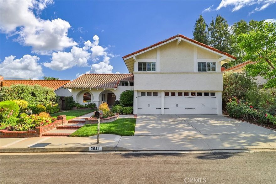 Welcome to 2058 Lindengrove Street in Westlake Village - where style, functionality and designer amenities abound. From the moment you walk up to this beautifully remodeled pool home on a desirable cul-de-sac, you know you have found something "Truly Special." This move-in ready 2 story home offers a bright, open floorplan with soaring ceilings, gorgeous French Oak wood floors, and a stunning remodeled dream kitchen with gorgeous granite counter tops + designer backsplash, professional style 6 burner oven/range with pot filler, an abundance of custom cabinet space, stainless steel appliances & high end fixtures. Entertaining is easy with a dining area, great indoor/outdoor access through the living room or spacious family room with fireplace, both overlooking the beautiful redone pool, spa and rear grounds. A convenient bedroom/bath downstairs + full laundry all on the main floor make it the perfect set-up for over night guests or extended family members. Upstairs you will find a grand primary suite with cathedral ceilings, walk-in closet, and spa-like en suite bathroom with soaking tub, separate shower and dual sinks. Additional amenities include: Central air & heat, dual paned windows & sliders, plantation shutters + a 3 Car Garage with direct access. Prime location and just minutes to shopping, dining, parks, schools and more. It's a must see!!