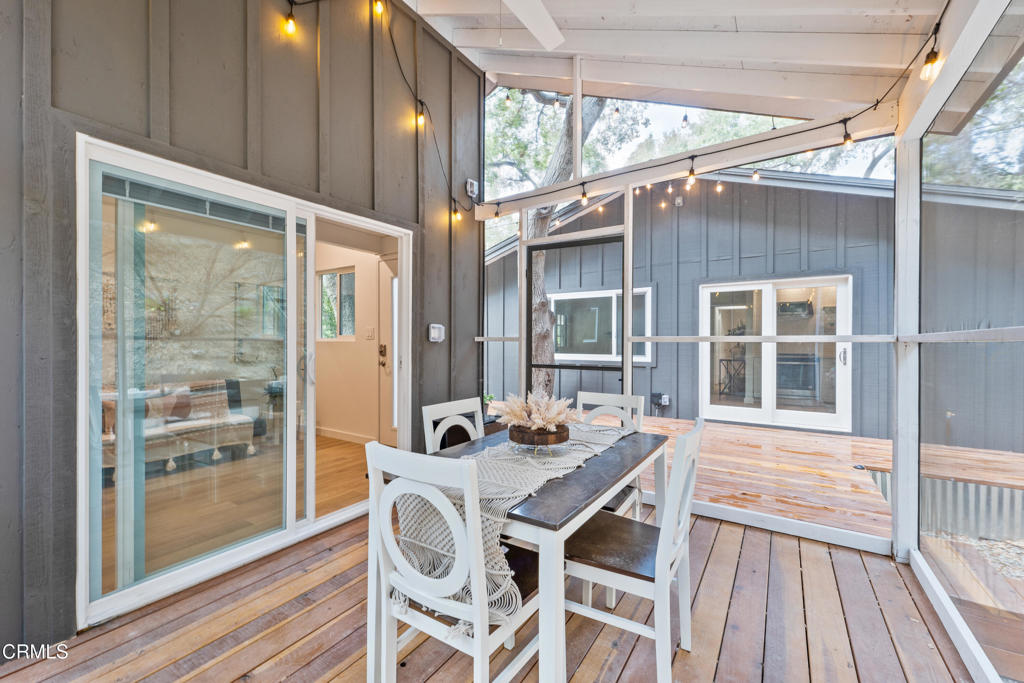 This cozy cabin is a hidden retreat nestled near the Los Padres Mountains and Matilija Canyon. It's turnkey condition boasts an upgraded quartz kitchen, modern bathroom with separate shower and stand-alone tub, outdoor shower and screened porch with artist style loft. The nearly one acre of land has a newly paved driveway, private well and access to hiking trails from every direction.Come see the cabin of your dreams!Seller is the spouse of the listing agent.