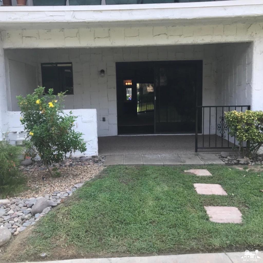 Welcome to this charming and updated condo located just minutes form vibrant Downtown Palm Springs! This 1- bedroom 2 baths home has been thoughtfully brand new paint, stylish new flooring, updated bathroom vanities and contemporary light fixtures throughout. The acoustic ceilings have been removed, creating a more open and airy living space. Located in a secure, gated community with fantastic amenities including tennis courts, a sparkling pool, and a relaxing spa. Love the outdoors? You're just minutes away from hiking trails, top-rated restaurants, and world-class Casinos.