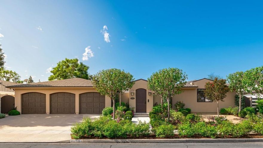 Discover a meticulously curated 2020 construction single-level home where no expense was spared and every detail reflects quality craftsmanship. From the reinforced foundation to the presidential-grade roof, this residence was constructed to last a lifetime with minimal maintenance. Mature gardens and custom pavers create a welcoming entry illuminated by exterior lighting, while a 42” custom Dutch door sets the tone for what lies within. Inside, natural hardwood floors, high ceilings, designer lighting, and a wood-burning fireplace anchor the formal living room. The chef’s kitchen features a 10’ granite island with prep sink, Wolf 48” range, double ovens and steamer, Sub-Zero refrigerator, Bosch dishwashers, pot filler, and walk-in pantry. The primary suite offers dual vanities, soaking tub, large shower, and direct access to the outdoor shower and pool. The attached casita includes a living area, full kitchen, bedroom, and bath—ideal for guests or multigenerational living. A La Cantina sliding wall opens to the climate-controlled California room with TV and sound system. Additional highlights include whole-home audio, dual-zone HVAC, custom Jeld-Wen windows and doors, and solid wood interior doors. The pool and spa, operated via smartphone with Pentair controls, feature dual swim jets and complete this refined coastal retreat.  Discover a meticulously 2020 construction, single-level home where no expense was spared, crafted for a lifetime of unparalleled living. From the reinforced foundation to the enduring presidential shingles, every element is designed with the highest standards. Built with top-quality materials and construction, this home minimizes maintenance concerns, allowing you to relish life to the fullest. Upon arrival, you'll be greeted by mature flower gardens and custom pavers, with exterior lighting enhancing the home's curb appeal. The entry is marked by a 42" wide custom Dutch door featuring designer hardware, adding a charming touch. Inside, natural hardwood floors flow throughout, leading to the formal living room, which boasts high ceilings, custom light fixtures, and a grand wood-burning fireplace perfect for entertaining. The kitchen is a culinary dream, featuring a 10'x3' island covered in natural granite with a secondary prep sink. It includes top-of-the-line appliances: a Wolf 48" gas range with six burners and griddle, a Wolf double wall oven and steamer, a built-in microwave, two ultra-quiet Bosch dishwashers, an industrial-strength range hood, pot filler, a coffee bar, a built-in Sub Zero fridge, and a walk-in pantry. A casual dining area opens to the side yard through custom Jeld-Wen French doors. The primary suite offers luxury with dual vanities, a large shower, soaking tub, and a walk-in closet, plus an exterior door to the outside shower for easy access to the pool area. The attached casita with a private entrance features a living room, full kitchen, bedroom, and bathroom. In the den, a 90" flat-screen TV and an extra-large sofa provide a cozy setting, while a four-panel La Cantina stackable sliding door opens to the climate-controlled California room with another flat-screen TV. The entire house is wired for sound with multiple zones, all smartphone-controlled. The property includes two zones for heating and cooling, custom wood-clad double-paned Jeld-Wen windows to protect against harsh weather and wood rot, and solid wood custom interior doors with designer hardware, offering elegance and quality. The pool, equipped with Pentair equipment, features two swim jets and a jacuzzi, all controllable via smartphone, completing this luxurious home experience.
