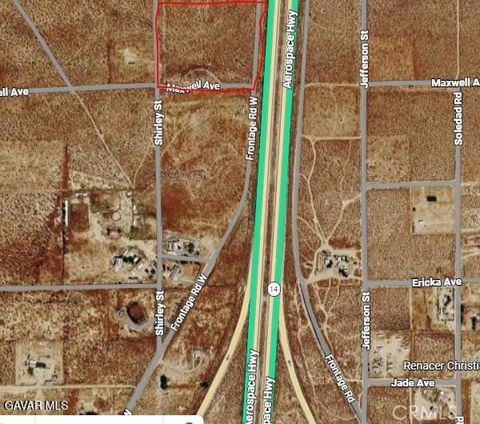 Photo of 0 Frontage Road, Rosamond, CA 93560 (MLS # SR26128024)
