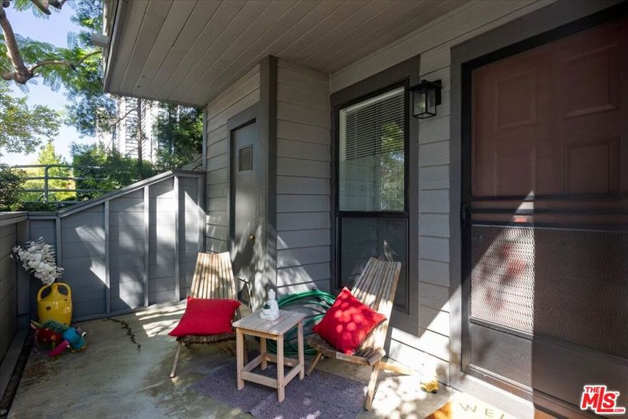This charming spacious two bedroom, two and half bathroom townhouse is in the heart of Pasadena.  It is a split-level space corner town home facing Glenarm with only one shared wall.  Step up to an enclosed front porch first then into an open floorplan with a living room with a fireplace, dining area, and kitchen.  Upstairs we have both the bedrooms each with their own bathroom.  The primary bedroom has a spacious walk-in closet and a balcony.  All the way downstairs is the attached two car garage with the washer and dryer hook ups.  There is also a community swimming pool in the complex. Pets allowed with additional pet deposit. This property is conveniently located near retail shops, a variety of dining options, and provides easy access to the freeway.