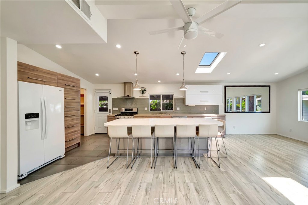 Fully Remodeled 4 Bed / 3 Bath Home in Calabasas Village – Modern Luxury Meets Community Living
NO PROPERTY TAXES!
Welcome to modern living in Calabasas Village! This beautifully remodeled 4-bedroom, 3-bathroom manufactured home spans approximately 2,006 SqFt and is located in a family-friendly park within the highly sought-after Las Virgenes School District.
From the moment you step inside, you’ll notice the attention to detail and high-end upgrades throughout. The open-concept layout features cathedral ceilings, skylights, and abundant natural light. The modern kitchen is a chef’s dream, boasting sleek cabinetry, a large center island, stainless steel appliances, and a walk-in pantry.
Enjoy the comfort of a spacious primary suite with a Jack-and-Jill layout, a luxurious private bath with a soaking tub, and a large closet. Additional highlights include an indoor laundry room, playroom, and barn-style doors leading to the impressive outdoor entertainment area—complete with a gazebo, natural gas fire pit, lighting, and ceiling fans.
This home has been completely gutted and rebuilt from top to bottom by the current owner with no expense spared, including:
NEW roof
NEW windows
NEW plumbing & electrical
NEW insulation & framing
NEW drywall & flooring
NEW tankless water heater
NEW wood siding
Additional features include central heat & air, ceiling fans throughout, earthquake bracing, and a 3-car driveway with extra storage.
Enjoy access to resort-style amenities including:
Clubhouse with gourmet kitchen
Library, sauna, spa & pool, Tennis court, fitness center & playground
All of these just minutes from the beach, scenic hiking and biking trails, and all that Calabasas has to offer.