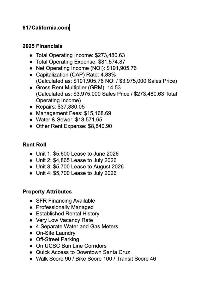 817 California Street