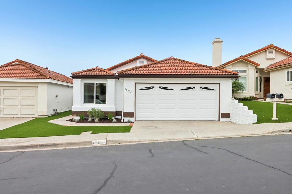 Welcome home. This home is the definition of turnkey. Every major system has been upgraded or replaced. Amazing curb appeal with new exterior paint, new vinyl windows, new gutters, new landscaping and new artificial turf. Interior upgrades include new flooring, new paint, all new cabinets, new appliances, new HVAC and new water heater. Beautiful views of Black Mountain from the rear patio. Great community pool and tennis courts. Part of the award winning Poway school district.
