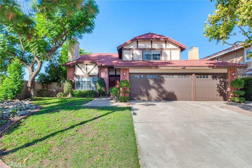 Welcome to this beautiful two-story home situated on a desirable cul-de-sac corner lot in Highland.  This spacious residence features 4 bedrooms and 2 3/4 bathrooms, including a convenient downstairs bedroom and bath.  The living room has an open airy feel with high ceilings and a cozy fireplace, while the upgraded kitchen with granite countertops is perfect for family meals and entertaining. The family room is roomy and offers its own fireplace for gatherings.  Upstairs, you'll find Jack-and-Jill bedrooms, plus a master suite with a fireplace, a luxurious bath, a private balcony with breathtaking city lights and mountain views.  A three-car garage, generous living space, and a prime location makes this the perfect place to call home.