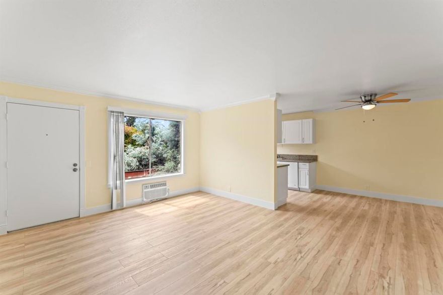 Welcome to 12923 Mapleview St #8 in Lakeside! This charming 1-bedroom, 1-bath condo has been recently refreshed with new flooring and updated light fixtures throughout, giving the space a clean and modern feel. Perfect for first-time buyers, investors, or those looking to downsize, this home offers convenience with off-street parking, an HOA that covers water and trash, and easy freeway access for a smooth commute. VA approved, this is a fantastic opportunity to own an affordable home in a great location!