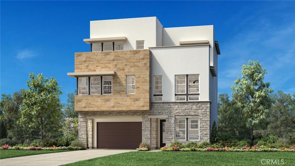 Welcome to Viewpoint at Metro Heights, a new community located in Montebello, which is close to Monterey Park and conveniently located next to the 60 freeway. Homesite 64 is a new construction home that is situated on a home site with ample back yard space with a Western facing front door. The Apex floorplan features 5 bedrooms, with 5 bathrooms, and is 3259 sq. ft, with a 2-car garage. Upon entering the home you'll be met with a 3-story foyer and one bedroom on the first floor, the kitchen features a large island with integrated sink, kitchen appliances are provided by Jenn Air including the 48" refrigerator. The primary bedroom provides ample space with large windows and a generous walk in closet. The secondary bedrooms all feature a high ceiling with all second-floor bedrooms including their own bathroom. Highlights of the home are the impressive three story entry, with 10 foot high ceilings on your first floor, a floating staircase with glass handrail and large stacked doors on the first and third floors . The rear yard has ample space for family activities. The community amenities include multiple pocket parks, a walking trail, and a 10,000 square foot community center with two pools, cabanas, office space, multiple bbqs and a gym. Homesite 64, has an estimated closing date of February 2026. Photos provided are of the model home, actual home is under construction. Matterport provided is of our model home.