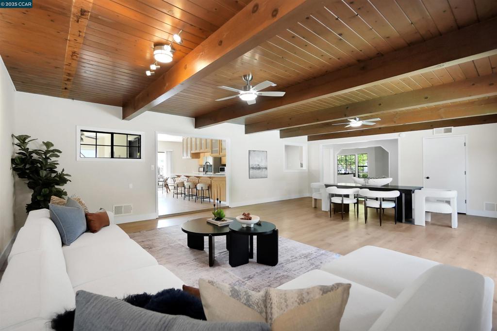My Preferred lender is offering a rate buydown-helping buyers win in this market! Lower rates mean lower monthly payments — making this dream home more affordable than you think. Welcome to this updated 6bed, 3bath home in the heart of Concord, offering an expansive 4,200 sq ft of stylish and comfortable living space. From the moment you enter, you'll notice the attention to detail and thoughtful upgrades throughout the home. The interior features custom cabinets, brand new flooring, plush new carpet, fresh interior paint, & sleek new hardware that adds a modern touch to every room. The spacious layout is perfect for both daily living and entertaining, with multiple living areas, generous bedrooms, and a well-appointed kitchen that seamlessly connects to the heart of the home. Step outside into your private backyard oasis, where a sparkling pool awaits—perfect for warm summer days, weekend barbecues, or simply relaxing after a long day. Whether you're hosting guests or enjoying quiet family time, the outdoor space offers both tranquility and fun. Located in a prime Concord neighborhood, this home is just minutes from local parks, BART, shopping centers, popular restaurants, and schools. It’s a rare combination of luxury, space, and convenience—ready for you to move in and enjoy.