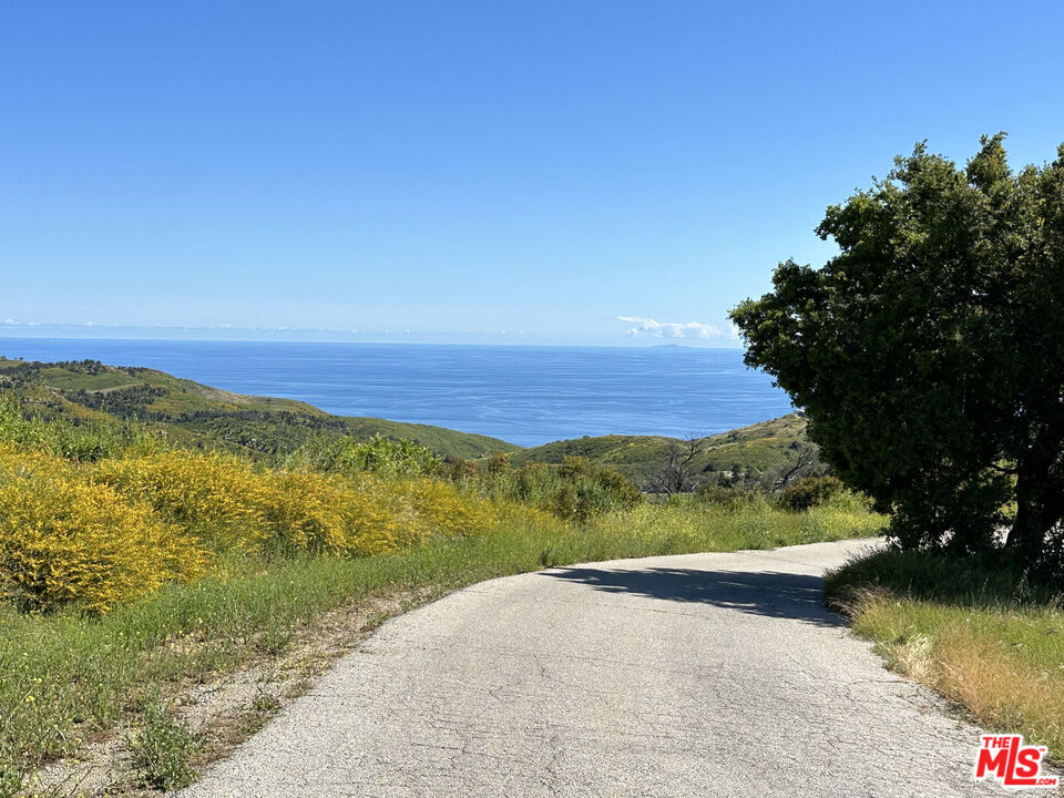 Superb deal for 10 acres in Malibu! Enjoy beautiful ocean views from this parcel with different building areas to choose from. This lot is on a paved road and is situated in the Santa Monica Mountains surrounded by nature and beauty. Just minutes to PCH, this property is also convenient to Westlake Village and Agoura. A Certificate of Compliance is in hand and the owner has done both a perimeter field survey and a topographical survey. A biological analysis, percolation test, and water letter are also available. Build your custom dream home in Malibu! Rendering are of a Stillwater high-end prefab home owner planned to put on property. Owner may consider carrying.