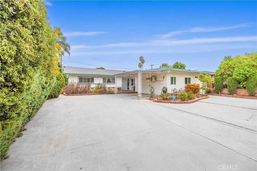 Exceptional North Hills West Opportunity! Discover this expansive and versatile property featuring a spacious 3-bedroom, 2.5-bath main residence (2,327 sq. ft.) plus a newly constructed, fully permitted Studio ADU (400 sq. ft.) complete with its own kitchen and bath—ideal for guests or potential rental income (estimated at $2,200+/mo; buyer to verify).



Interior Highlights:



Generous kitchen with granite countertops



Oversized family room with elegant French doors



Convenient indoor laundry area



 Outdoor Features:



Situated on a substantial 8,494 sq. ft. lot



Former pool area currently filled with dirt—potential for restoration (buyer to verify)



Circular driveway, 2-car carport, and ample parking for 6+ vehicles



Energy & Infrastructure Upgrades:



Fully paid-off solar system grandfathered under NEM 3.0—enjoy zero electricity costs and monthly credits of $200+ (per billing cycle; buyer to verify)



Upgraded 200A electrical panel



Copper plumbing and newer sewer line



 Bonus Potential:



Possibility for a Junior ADU (buyer to conduct own due diligence)This property offers incredible flexibility, modern upgrades, and income potential—all in a prime North Hills West location. A must-see for savvy buyers seeking space, value, and opportunity.