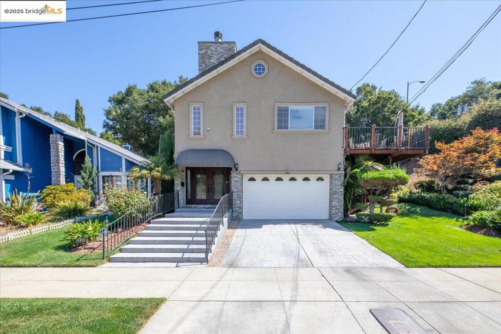 Welcome to a stunning, remodeled residence nestled in the highly sought Grass Valley neighborhood of Oakland luxury finishes and thoughtful design at every turn. This home features an expansive main living level ideal for entertaining, currently set up as a sophisticated entertainment space. Gleaming Carrera countertops anchor the chef’s kitchen, complemented by premium flooring throughout. Cozy up beside the fireplace during cooler evenings as warm ambient light fills the space. Step outside through seamless access from the main living area onto an expansive, beautifully built deck—perfect for al-fresco dining, hosting guests, or simply relaxing under the sky. Freshly remodeled with upscale touches and designer quality, this home offers the best of indoor/outdoor living in one of Oakland’s desirable area, close to Knowland Park and easy access to 580 freeway. . Rarely does a property combine such meticulous craftsmanship, elevated finishes, and a location that delivers both tranquility and convenience. Schedule your viewing today to experience this exceptional home in person.