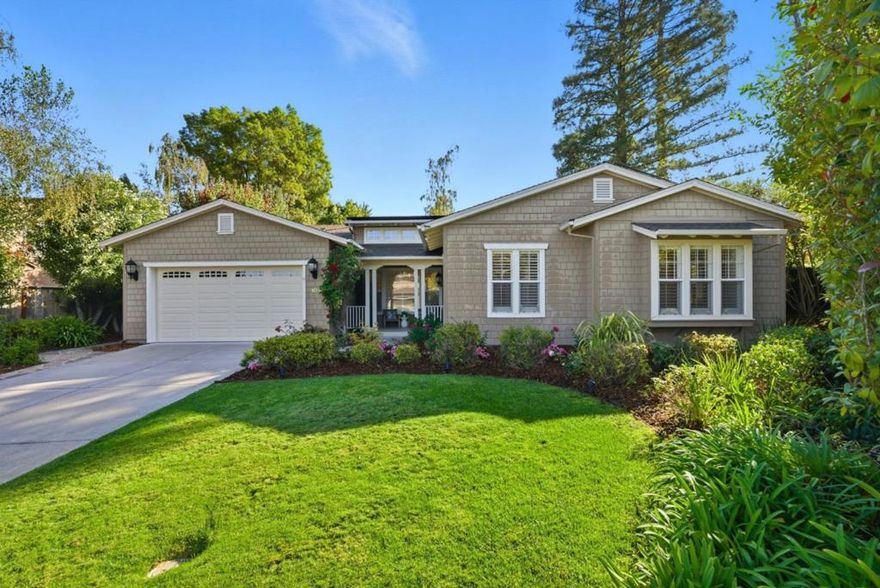 Tucked within the highly coveted Heritage Grove community, this beautifully maintained 3-bedroom, 2.5-bath home with an office and a 3-car garage rests on an expansive 16,601 sq ft lot surrounded by trees and natural beauty. The open and light-filled floor plan showcases high ceilings with crown molding, fresh interior paint, and new flooring throughout. A chef-inspired kitchen features granite countertops, generous cabinetry, and French doors that open to the patio, perfect for dining, entertaining, and seamless indoor-outdoor living. The primary suite offers a peaceful retreat with backyard views, patio access, and a luxurious en suite bath with dual vanities, a soaking tub, and a walk-in shower. Step outside to enjoy the stunning, park-like backyard with lush landscaping, garden areas, and direct access to the Heintz Open Space trailhead for hiking and nature walks. Situated on a quiet cul-de-sac near top-rated Union schools, shopping, and dining, this home combines comfort, style, and California living at its finest. A must-see!