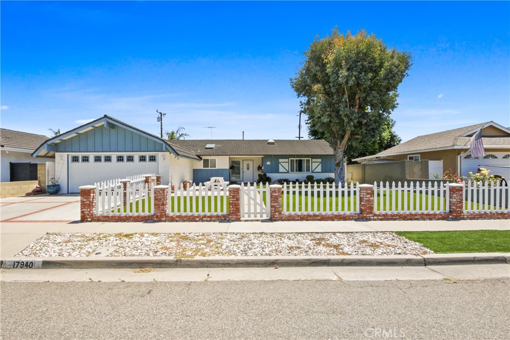 Charming Single-Story Home in a Highly Desirable Neighborhood!
Located within an award-winning school district, this beautifully upgraded home blends comfort, style, and functionality. Step into a spacious, light-filled living room featuring four skylights, recessed lighting, and an inviting open layout. Natural light continues to flow throughout the home, with additional skylights in the kitchen and bathroom, creating a bright and airy atmosphere in every corner. A large bonus room can easily be converted into 4th bedroom or a second primary suite. This large bonus room also offers the flexibility for a home office, playroom, or additional entertaining area.
The fully remodeled kitchen showcases top-of-the-line stainless steel appliances, luxury cabinetry, and sleek modern finishes, seamlessly connected to the dining and living areas—perfect for entertaining. Throughout the home, you’ll find luxury vinyl flooring, newer six-panel doors, and tastefully remodeled bathrooms. Enjoy year-round comfort with a newer 6-ton air conditioning system.
Outside, the landscaped front and back yards feature low-maintenance turf and are framed by a charming white picket fence. The backyard also includes two convenient storage sheds, perfect for tools, hobbies, or extra storage. A newer metal roof adds long-term durability and peace of mind.
This turnkey home offers the perfect mix of elegance and practicality in a prime location—don’t miss this rare opportunity!