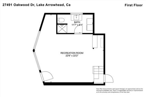Photo of 27491 Oakwood Drive, Lake Arrowhead, CA 92352 (MLS # IV25088238)