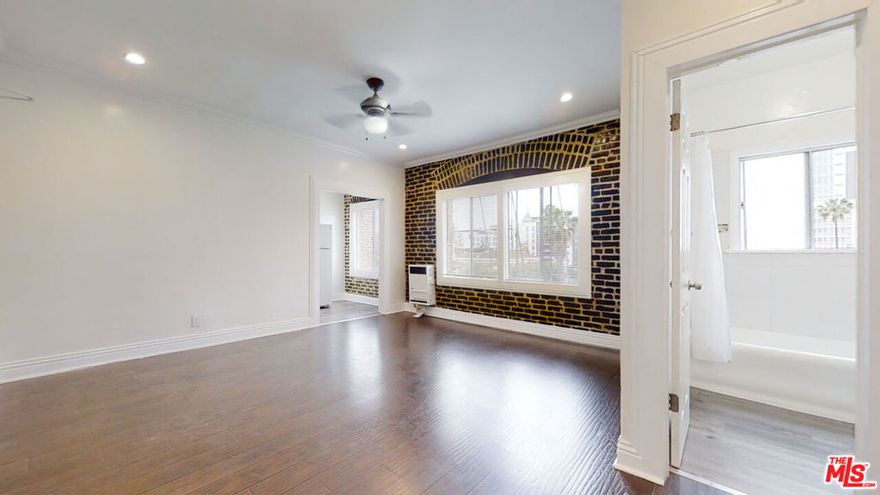 LEASE SPECIAL!Special - $500 Bonus when you apply within 24 hrs & sign 72 hrs from showing and approval. Please ask leasing agent for details. $150 A Month for Utilities. $45 application fee. Discover modern comfort in this beautifully renovated studio apartment located at 738 New Hampshire Avenue, Los Angeles, CA 90005. Nestled in a vibrant and trendy neighborhood, these cozy studio's are ideal for those seeking both style and convenience in the heart of the city. With its prime location, you'll enjoy easy access to Koreatown's bustling dining scene, Wilshire Boulevard's business district, and the Metro station, providing quick transportation to Downtown LA, Hollywood, and beyond. This unit features gleaming hardwood floors throughout, adding a touch of elegance to the open layout. A sleek, fully-equipped kitchen with modern appliances invites you to whip up meals with ease. The renovated bathroom provides a stylish and relaxing retreat, while the on-site laundry facilities ensure added convenience. Living here means being close to some of Los Angeles' most popular landmarks and destinations. The Wiltern Theatre, a historic concert venue, is just a short walk away, and nearby, you'll find eclectic cafes, boutique shops, and grocery stores like H Mart for your daily needs. For those who enjoy outdoor activities, Lafayette Park is a nearby green space perfect for a leisurely stroll or a weekend picnic.