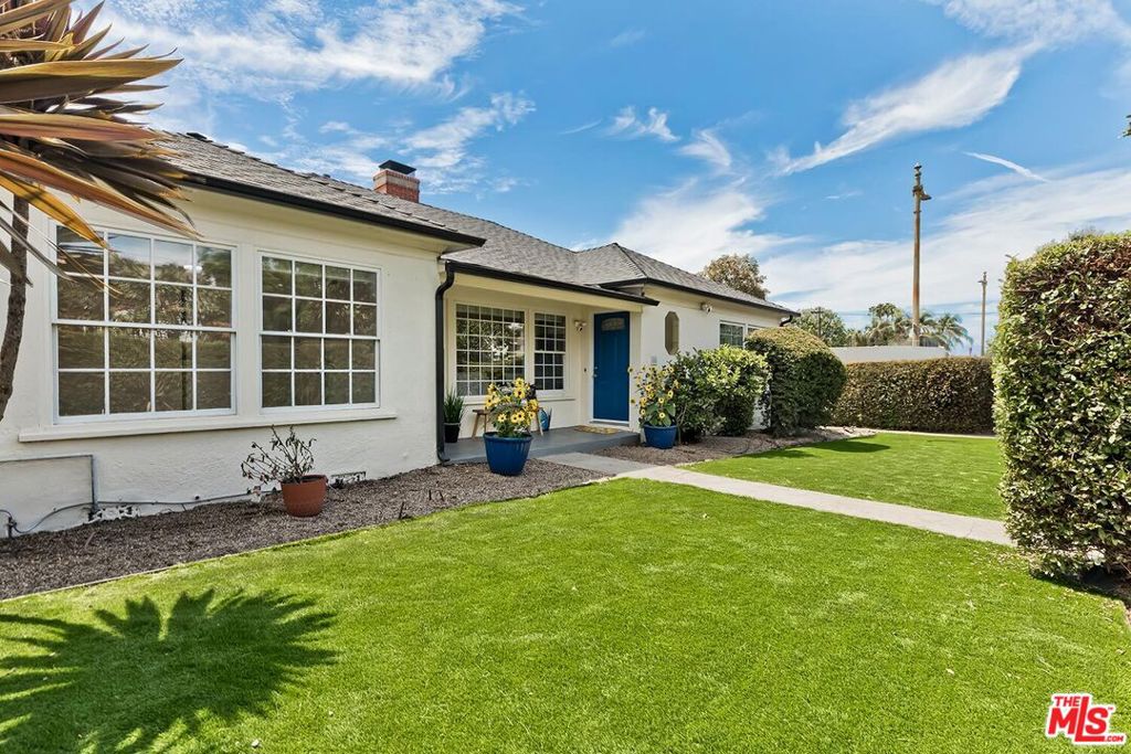 Newly renovated 3 bedroom, 3 bathroom charming pool home in lower Westwood. The home has had a thorough make over including new engineered hardwood floors and a completely updated kitchen with new cabinets and appliances. The home has been freshly painted inside and out and new landscaping has been completed. The home has central heat and air, 2 gas fireplaces, dual pane windows, a heated pool and a finished two car garage with recessed lights which could be used for additional flex space. The den/office could be used as a third bedroom since it has a closet. Home is surrounded by tall hedges for maximum privacy. Most of the windows have blinds. Move in now and spend the rest of the warm summer months poolside !!!