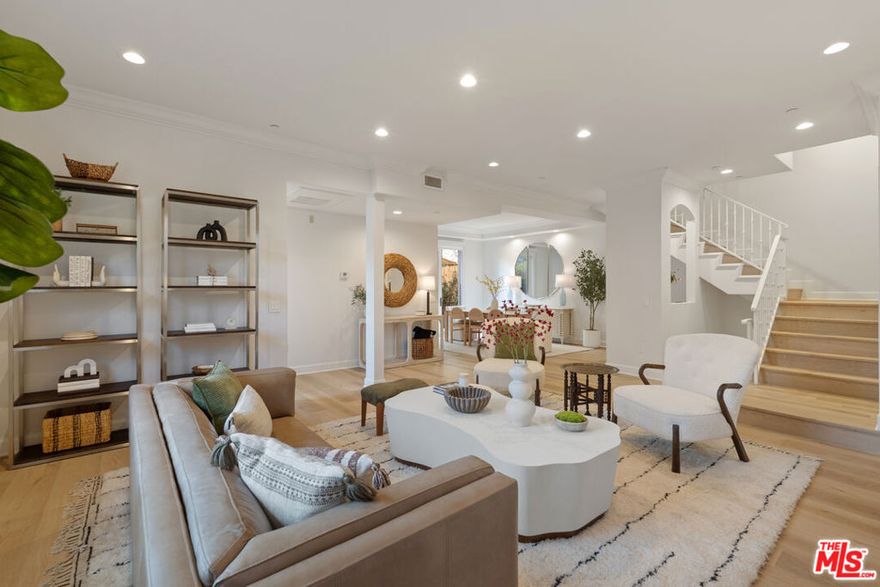 Welcome to 1032 Third Street, Unit #101  a rare, newly renovated, and spacious 2,400 sq. ft. three-bedroom, three-and-a-half-bath luxury front-facing townhome located in one of Santa Monica's most coveted neighborhoods: the chic and vibrant Wilshire-Montana district. Just blocks from the iconic Santa Monica Bluffs and moments from the shops, cafs, and restaurants of both Montana Avenue and Wilshire Boulevard, this home is perfectly positioned for an exceptional coastal lifestyle.This beautifully updated residence offers an expansive, sun-filled interior with abundant natural light throughout and refreshing ocean breezes flowing in from the nearby coast. The home features all new floors just installed, along with an updated kitchen showcasing stainless steel appliances, new cabinetry, and countertops. The generous front-facing living and dining areas include windows on all sides and limited shared walls. A private patio extends off the main living spaceperfect for indoor-outdoor entertaining and relaxation.All three bedrooms are en suite and impressively sized, offering far more space and comfort than typically found in townhomes. The oversized primary suite features soaring ceilings, exceptional light, and a spa-like bath with dual vanities, a soaking tub, a separate shower, and a wraparound front-facing deck. Additional highlights include a private, direct-access two-car garage, a bonus storage area, and entry through a gated, secure building.Constructed in 2007, the property showcases quality craftsmanship and solid construction in a community known for its exceptional maintenance and quiet, residential feel. Situated north of Wilshire and south of Montana Avenue, this townhome is moments from Palisades Park, the Bluffs, top-rated schools, and Santa Monica's best shopping, dining, and markets.With a rare blend of space, light, privacy, and location, this is Santa Monica living at its finesttruly one of a kind on the market today. Prime Roosevelt School District. See private remarks for all showings.