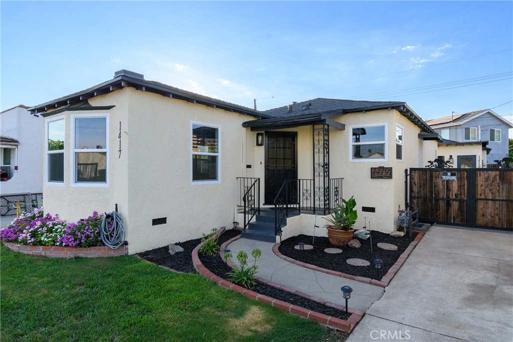 Alhambra Gem – Updated Home + Brand-New Detached ADU w/ Separate Address
A rare opportunity to own a beautifully updated single-family residence with a brand-new, detached ADU with its own address — perfect for multi-generational living, extended family, or rental income.
Main Residence
This charming 2-bedroom, 1.5-bath home blends modern updates with timeless comfort. The spacious living room features a working gas fireplace, creating a warm and inviting focal point. Recent upgrades include new laminate wood flooring, dual-pane windows, fresh paint inside and out, a new roof, and a new stove. A dedicated laundry room and a mini-split cooling system in the living room add convenience and efficiency.
Detached ADU (2025 | Never Occupied)
The newly built accessory dwelling unit offers 2 bedrooms, 2 full bathrooms, a generous living room, kitchen with eating area, and laundry space. Designed for modern living, it showcases brand-new laminate flooring, stylish kitchen and bath cabinetry, stainless appliances (stove, refrigerator, and dishwasher), dual-pane windows, new mini-split cooling, ceiling fans throughout, fresh paint, and a new roof. A private tankless water heater and its own separate address provide both independence and privacy.
Location
Ideally situated near major freeways, public transportation, Cal State LA, shopping, dining, and schools, this property combines comfort, convenience, and versatility.
Two Homes. Two Addresses. Endless Possibilities.
Don't miss out. Schedule your tour today.