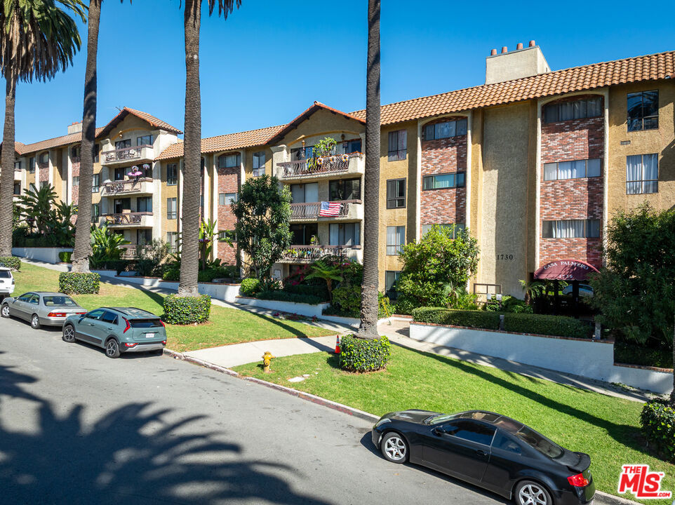 This spacious 1 bedroom/ 1 bath condo at the desirable Casa Palmero is situated in the middle of a beautiful California Palm Tree lined street. The condo features an updated kitchen with quartz counters and stainless steel appliances. Hardwood style floors throughout, no carpet. There is a lovely sitting area right outside the living room so you can bring the outdoors in. You'll also enjoy central heat and A/C and 2 car parking in the garage. Yes parking for 2 cars! Water and Trash included. Laundry on Site. Tenant pays for electric/cable/internet. Fabulous location with easy access to Runyon Canyon, major freeways, fine dining and shopping. Available in November 7, 2025.