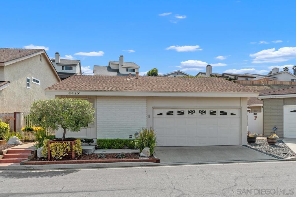 Don't miss your chance to own this charming single-story gem in La Costa with a central atrium that provides an indoor/outdoor feel. The vaulted ceilings make it feel very spacious as well. It features two large bedrooms placed at opposite ends of the home which allows for a potential bed/bath rental. The kitchen has all stainless appliances and a gas range. The living room feels cozy with the fireplace as a focal feature. Sit outside in your private backyard with shaded pergola. Located on a private street in a fantastic school district and close to shopping, restaurants and beaches.