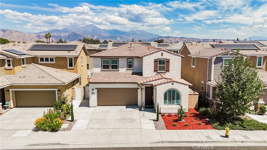 Don’t miss this move-in-ready home that blends comfort, style, and efficiency in a prime location.
This beautifully maintained two-story home offers a functional and flexible layout perfect for modern living. The first floor features updated tile flooring throughout, along with a private office that provides separation from the main living area—ideal for working from home or use as an additional bedroom—with direct access to the backyard.
Upstairs, you’ll find a spacious loft perfect for a media room, play area, or second living space. The master suite is generously sized, accompanied by two additional bedrooms. Carpeted flooring provides comfort throughout the second level.
Additional highlights include: Fully paid-off solar panels, Plantation shutters on both floors, Water softener system, and Convenient access to the 210 and 10 freeways.
