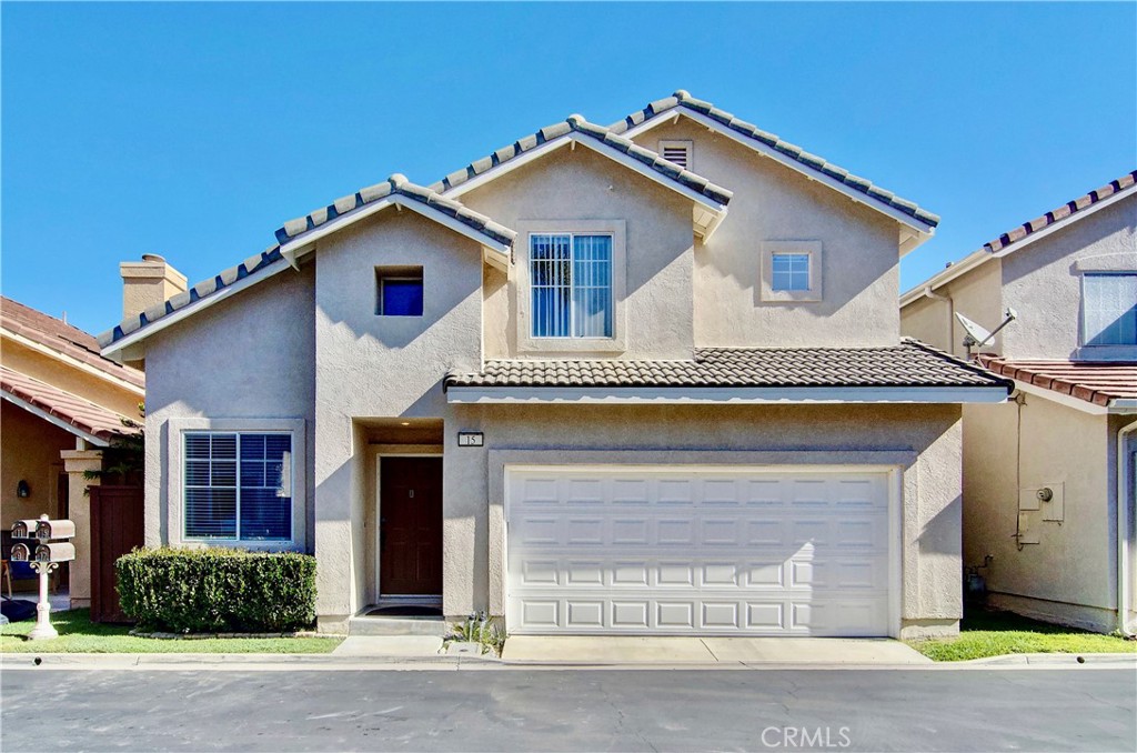 This beautifully maintained home, available for lease, is nestled in the highly desirable Hamptons community of Aliso Viejo. Soaring vaulted ceilings and an abundance of windows fill the home with natural light, enhancing its bright and welcoming atmosphere. The open and thoughtfully designed floorplan features a formal living room and has been tastefully upgraded with laminate wood flooring, granite countertops, and newer stainless steel appliances. The kitchen is both stylish and functional, showcasing classic white Shaker-style cabinetry, granite counters, a gas range, and a large window that looks out to the private outdoor space. The primary suite includes its own ensuite bathroom and offers a comfortable and quiet retreat. Ample storage throughout and an attached two car garage add to the home's everyday livability. The private backyard is ideal for entertaining or simply enjoying warm summer evenings outdoors. Residents of the Hamptons enjoy access to a beautifully kept community pool and spa area surrounded by lush landscaping. The space includes a shaded lounge area with seating, built-in barbecue, and a poolside TV, making it a comfortable spot for relaxing afternoons or casual get-togethers. Well-appointed restrooms and the tranquil setting add to the overall appeal. Ideally located near Canyon Vista Elementary and award winning schools, with easy access to scenic Oak Park, the shops and restaurants of Aliso Viejo Town Center, and the 73 Toll Road. Just a short drive away are the coastal highlights of Laguna Beach, Dana Point Harbor, and the newly revitalized Lantern District.