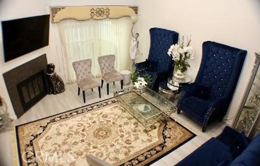 Nestled in one of the most Sought after neighborhood of Canoga Park. , this spectacular gated community Townhouse with 3 bedrooms and 2.5 Bathrooms With attached two car garage will capture the most sophisticated tenant .at First sight. This turnkey Unit . completely remodeled. boasts with its recent upgrades including but not limited to an open floor plan, with formal living room with fireplace, dining room and Den, Gorgeous kitchen with custom cabinets. Quartz stone counter tops with New S&S Appliances , breakfast area, New panel windows, hardwood floors fresh paint throughout recess lighting crown molding you name it. Primary room with Walk in closet. gorgeous primary bathroom . large patio great for Entertainment and BBQ .Two car garage with washer and dryer inside and one extra space parking in front of the garage .This building does have amenities ,such as Tennis court , Pool, recreation room and guest parking. close to all transportation and mall. gated town house with camera system .it wont last long , call Margerit !!!!