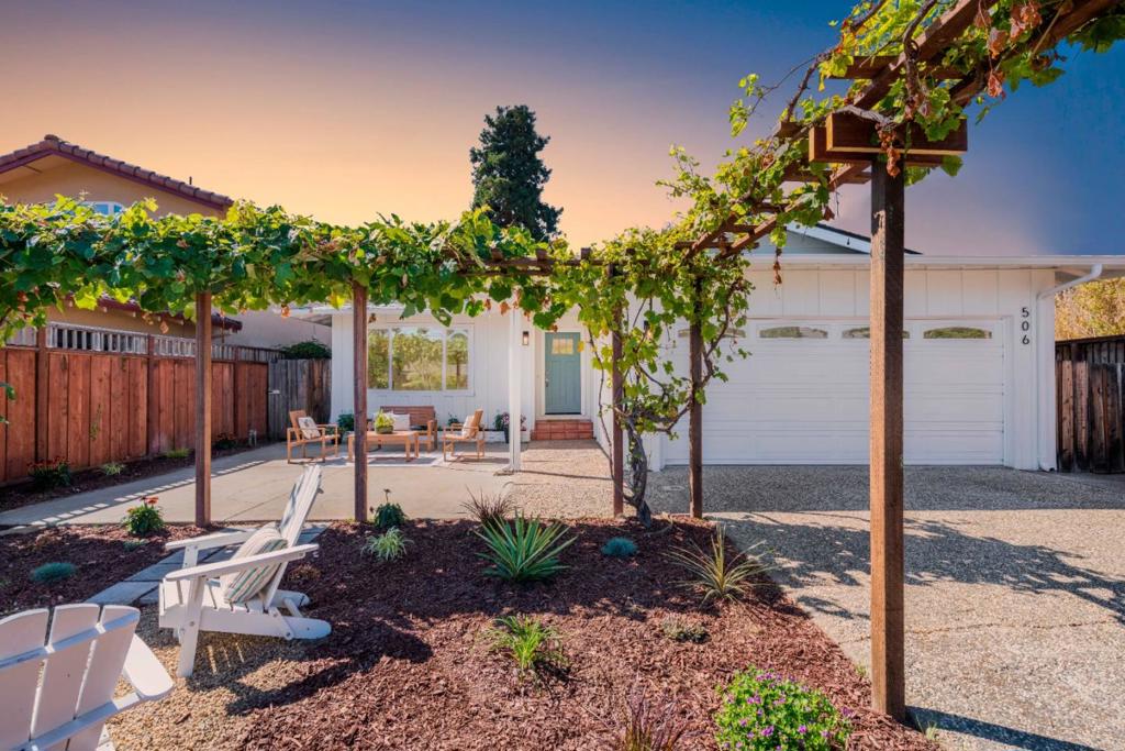 Four blocks from Hidden Beach, fully remodeled, and designed for someone who truly understands coastal luxury. Ever wonder what it feels like to have your morning coffee straight from the primary suite onto your private deck? Ocean air fills rooms with wood beam ceilings that frame California light like it was meant to be there. Why settle for one living room when you can have two that serve completely different moods? Fireplace for intimate evenings, open flow for gatherings that spill into your private fenced backyard. Tesla solar powers your guilt-free beach lifestyle while every new appliance makes coastal living effortless. Your front yard welcomes friends and entertainment while your private backyard offers retreat when you crave solitude. What happens when Hidden Beach becomes your neighborhood playground instead of a weekend destination? This trendy coastal home proves that the best luxury feels completely natural - where thoughtful updates enhance rather than overwhelm, where sunny lots and smart design create spaces that breathe with ocean rhythms. Have you found a beach house that simply gets everything right? This might be the one.
