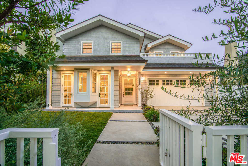 Immaculate new construction in prime North of Montana, Santa Monica. This custom quality transitional estate is truly in a class of its own. The level of detail and quality of construction in this magnificent property is unparalleled, with rows of skylights providing immense natural light throughout, light french oak floors, open concept living with a chef's kitchen, massive center island, breakfast nook all open to the large family room which leads outside to the expansive beautiful lush green grassy yard. Upstairs one will find a master suite with dual closets, an elegant marble filled master bath with a steam shower, 3 additional guest suites, all ensuite. The lower level offers a secondary guest-prep kitchen, family room, home theater with 4k projection, a walk-in wine cellar with a tasting room, another guest suite plus an impressive large home gym with a separate message-yoga room, steam shower, and dry sauna. Stairs from the lower level lead directly up to the grassy backyard.