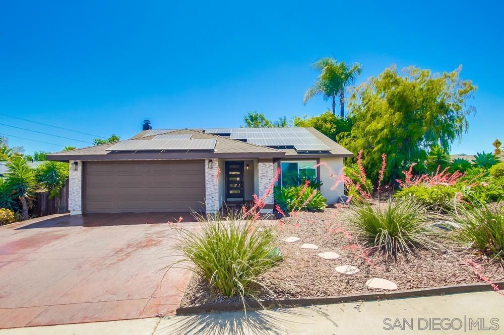 Completely remodeled single level 3BD/2BA in the highly desirable Rancho Penaquitos neighborhood. Located on a large corner lot, this house has been meticulously transformed w high end designer touches. Located within the award winning Poway School District, this home feeds into Westview High School & Canyon View Elementary. Don't miss the numerous upgrades & special features such as owned solar, finished 2 car garage, spacious back patio & yard, gas fireplace & so much more. This house is a must see!