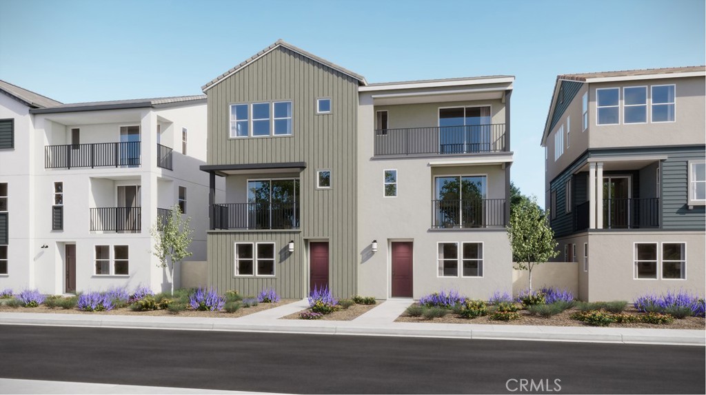 Jewel Plan 1 at Valencia by Lennar offers 1,810 sq. ft. of thoughtfully designed living space, featuring 3 bedrooms, 3.5 bathrooms, and a 2-car garage. This new three-story paired home features a convenient bedroom with an en-suite bathroom on the first level. An open-concept floorplan blends the kitchen, living and dining areas on the second floor, and a bedroom and lavish owner’s suite comprise the third floor, offering a luxurious retreat with a full bathroom and walk-in closet. Located within Valencia’s master-planned community, residents enjoy access to pools, parks, scenic trails, and more.