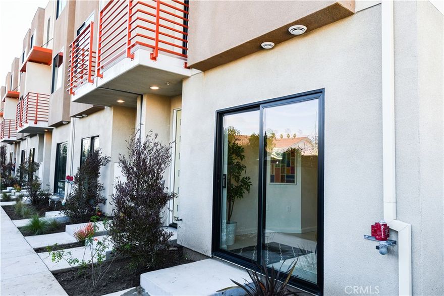 REAR CORNER UNIT! Newly built in 2024. Studio with designer quality finishes throughout. Enjoy this Bright & Modern studio with stainless gas range, Rfg, & Microwave with quartzite countertops, full backsplash, and premium cabinets. The studio has a pulldown Murphy bed built in with beautiful cabinets surrounding it which creates a very finished look.  Live green with solar panels, upgraded insulation, energy efficient windows, and energy efficient water heaters. 20 min commute to DTLA, close to 405 and 110 freeways.
