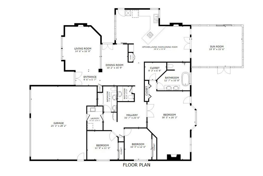 Single-Level in Coto de Caza
Nestled on a quiet cul-de-sac within the prestigious guard-gated community of Coto de Caza, this beautifully single-story home(3 bedrooms 3 car garage 2.5 bath + sun room) embodies relaxation and the best of Orange County living.
From the moment you enter, the home’s light-filled design with skylight and hardwood floors set a warm, welcoming tone. The remodeled kitchen features granite countertops, KitchenAid stainless steel appliances, shaker cabinetry, and a charming breakfast nook that overlooks the garden. Nearby, a quaint coffee bar creates the perfect morning spot — a cozy corner for your daily brew before the day begins.
The family room, anchored by a classic fireplace, opens to a bright enclosed patio/sunroom ideal for reading, entertaining, or simply watching the sunlight shift across the yard.
The primary suite offers a private sanctuary with a spa-inspired bathroom, frameless glass shower, and refined designer finishes.
Outside, the spacious backyard showcases a newly planted mini-orchard of five fruit trees & palms, adding a touch of natural beauty and the joy of fresh seasonal harvests. The large lot offers plenty of room for a future pool, garden, or expanded outdoor retreat. A three-car garage with built-in cabinetry, pull-down attic storage, and an extended driveway with parking for multiple vehicles completes the property’s thoughtful design.
Beyond your doorstep, Coto de Caza invites you to explore scenic trails, equestrian paths, and two country clubs featuring golf, tennis, and social gatherings—all surrounded by rolling hills and oak-lined streets.