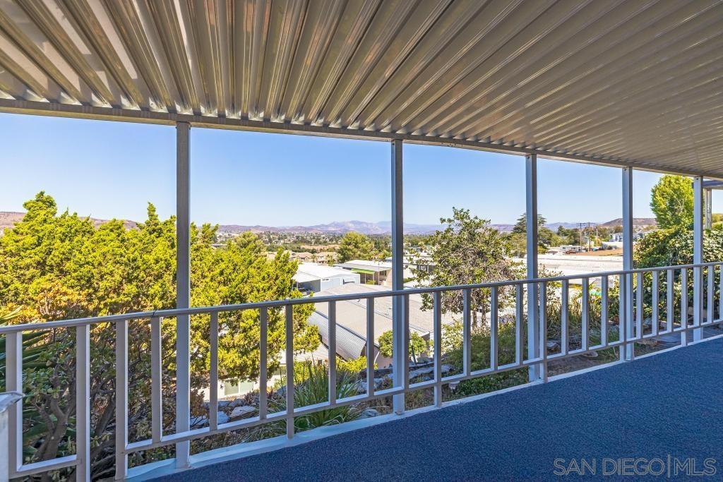 "Jewel of The Highlands" recently updated view home includes Highlands exclusive membership.  Dramatic views of East County and beyond. 2BD, 2BA, with large walk-in closets. Remodeled with many upgrades.  Large primary bedroom and en-suite bath and walk-in closet. New light luxury vinyl plank floors throughout. The outdoor deck with extraordinary views. A "Chef's Dream" kitchen with loads of counter space. Don't miss this special home. Call for appointment today.