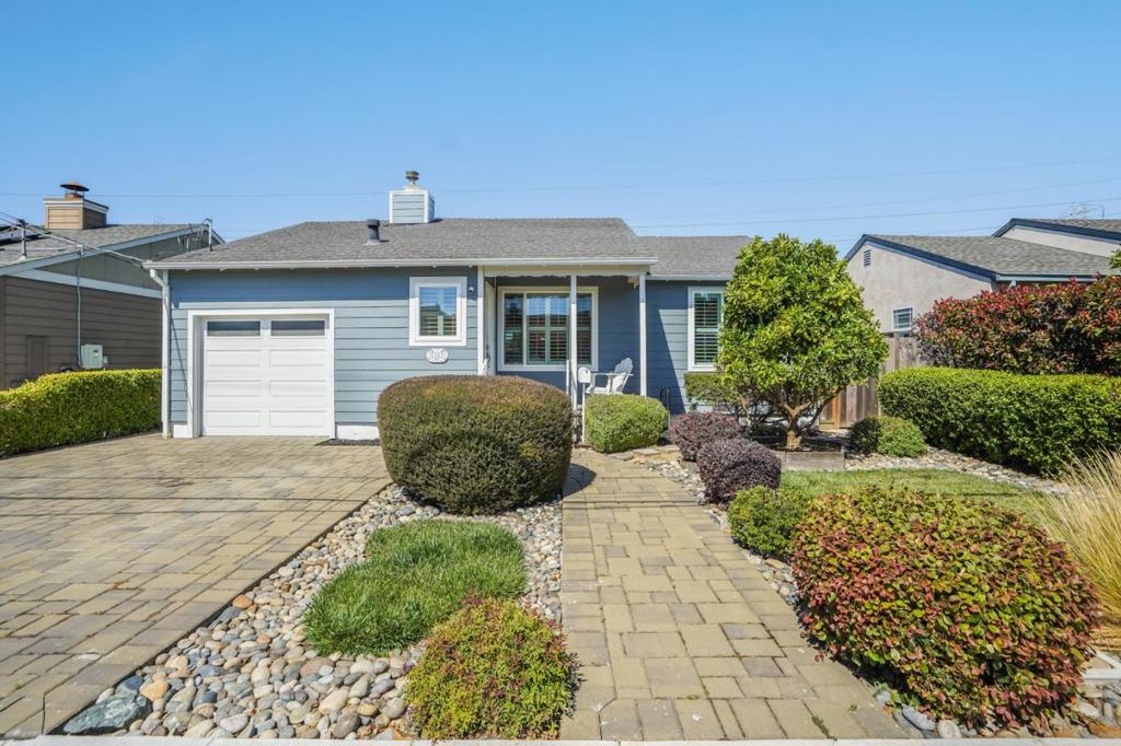 Welcome to this beautifully remodeled home on a less-traveled street in the Shoreview neighborhood. Boasting lovely curb appeal, it has living and dining rooms with a fireplace insert and a sliding glass door to the backyard featuring lush fruit trees, artificial turf and planting areas. The remodeled kitchen has granite counters over crisp white cabinetry. There are two bedrooms and a full bathroom off the hallway, plus a flexible room upstairs that can be used as a third bedroom, office, play room, yoga room and much more. With modern interior paint, luxury vinyl flooring, and gleaming hardwood floors, this charmer is move-in ready! Photos are from listing in 2022.