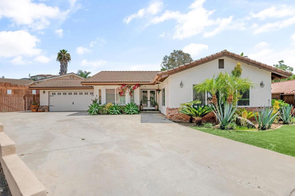 Entertainer’s Dream with a Heated Pool, Outdoor Living Areas, and Room for Your RV. This well-maintained single-story home in the foothills of North Vista is built for comfort, ease, and effortless entertaining. From the moment you walk in, you're greeted by vaulted ceilings, exposed wood beams, and a spacious living area. The kitchen is thoughtfully positioned at the heart of the home, offering excellent flow to both indoor and outdoor gathering spaces. Step outside to multiple outdoor areas designed for relaxation and connection, including a sparkling pool and several patios. The oversized driveway adds to the flexibility, offering ample parking for RVs, boats, trailers, or extra vehicles. Inside, you'll find 3 bedrooms and 2 bathrooms, with the primary suite featuring a spacious bath finished in travertine. Tucked on a quiet cul-de-sac with no HOA or Mello-Roos, this home offers a winning combination of location, layout, and lifestyle.