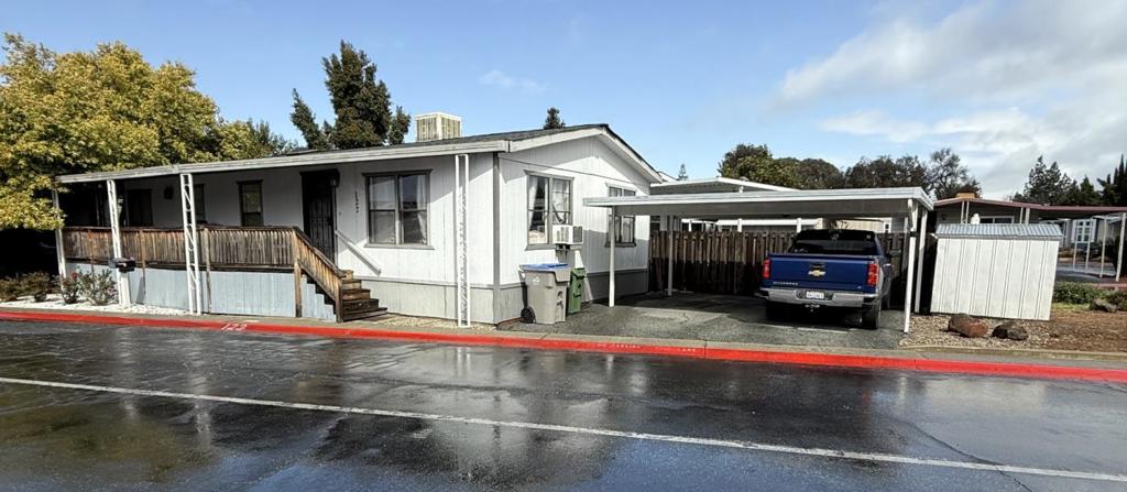 Nestled within walking distance to Hayes Mansion and Edenvale Gardens Regional Park, youll be steps away from trails, playgrounds, picnic areas, and tennis courtsperfect for outdoor enthusiasts of all ages. Discover a vibrant community lifestyle in this 2-bed, 2-bath manufactured home, which is located on a corner lot. Enjoy access to a host of amenities including basketball, volleyball, and badminton courts, a community pool, hot tub, and scenic walking trails. With rare side-by-side carport parking and options for RV, boat, or extra vehicle storage rentals, convenience is always at hand. A dedicated laundry room is available in case in-home facilities become unavailable, and a barbecue area makes outdoor gatherings a breeze. This pet-friendly community welcomes all ages and offers organized resident events throughout the year. Don't miss your chance to experience a lifestyle that blends convenience with natural beauty! Come see for yourself why this property is the perfect place to call home.