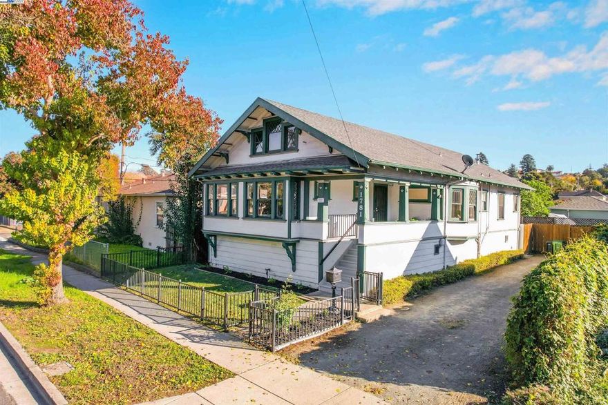 Own a piece of Hayward history in this beautifully preserved, 100-year-old Victorian-style home just a short distance from downtown. Period-style details, tall ceilings, and vintage charm create a timeless backdrop for modern living, while the inviting front porch and classic façade deliver curb appeal. Inside, three comfortable bedrooms and one well-appointed bath offer flexible space for guests, a home office, or a cozy retreat. The sunny kitchen and dining areas are ideal for everyday meals or intimate gatherings, and the traditional layout gives the home a warm, storybook feel. Outside, enjoy a charming yard with room for gardening, pets, or a quiet morning coffee. With easy access to downtown Hayward’s cafes, restaurants, BART, and commuter routes, this home offers the best of both worlds: historic character and urban convenience.